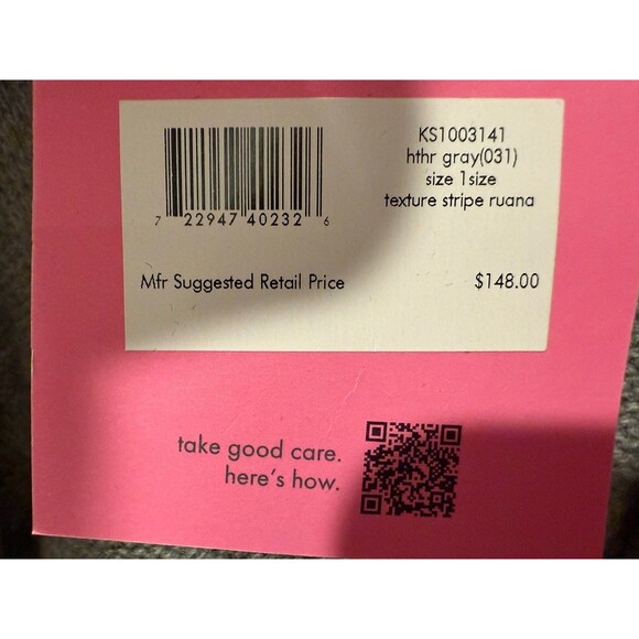 Kate-spade-new-york Women's Grey Cardigan NWT $148 Retail - Picture 4 of 5